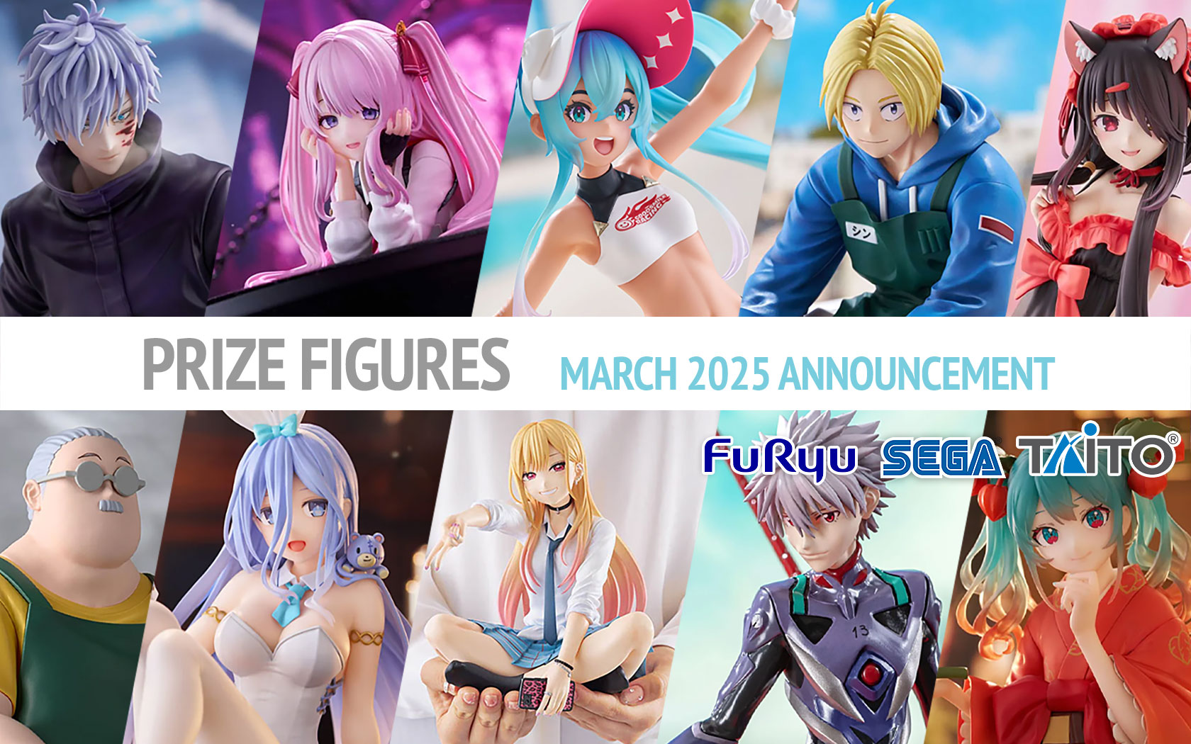 Prize Figures March 2025 Announcements (Taito/Furyu/Sega) – Gundam