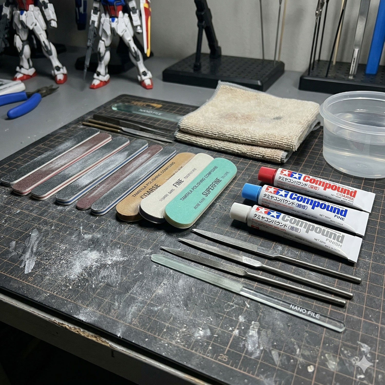 Files, Sanding, Polishing