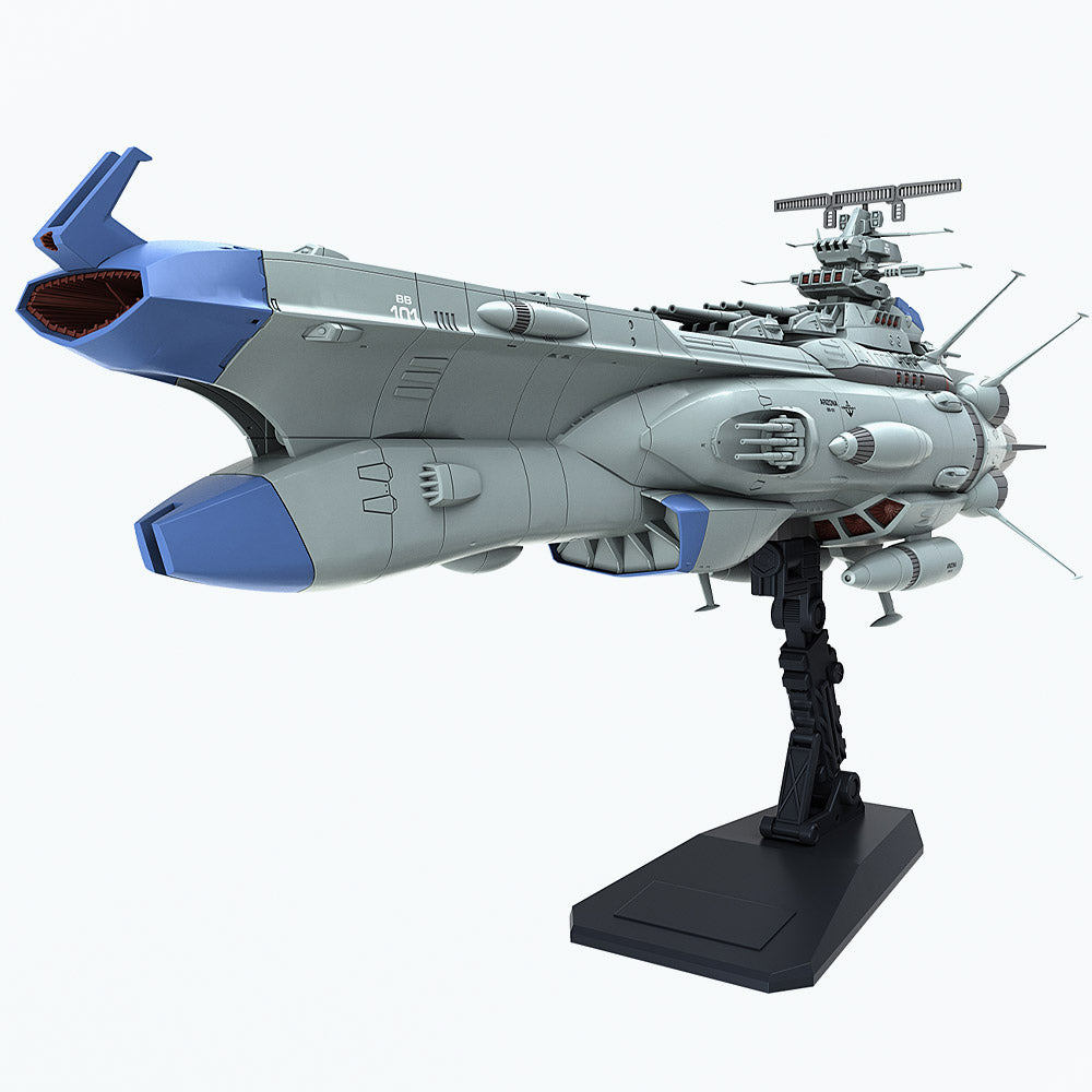 Space Battleship Arizona 1/1000 model kit from Yamato yo Towa ni REBEL3199 - display box and assembled sample