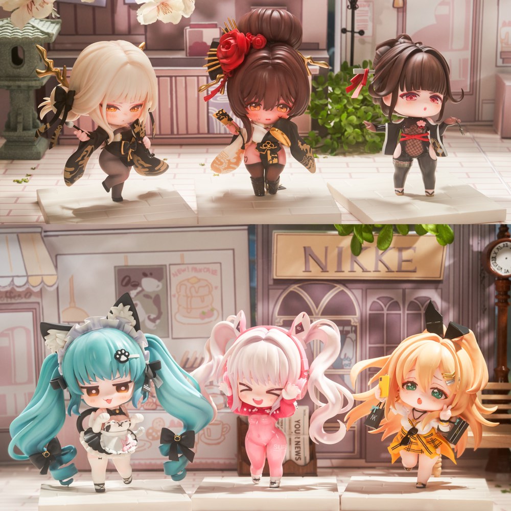 Goddess of Victory: NIKKE SAC Series Chibi Figure (set) - Thumbnail, Base