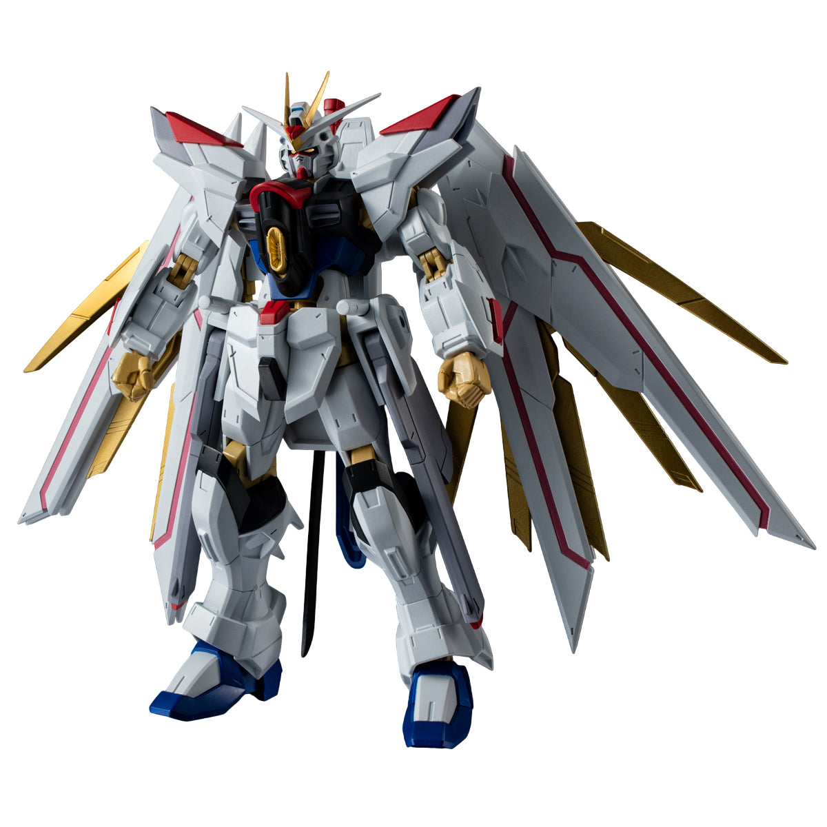 Gundam Universe ZGMF/A-262PD-P Mighty Strike Freedom Gundam - tampilan depan