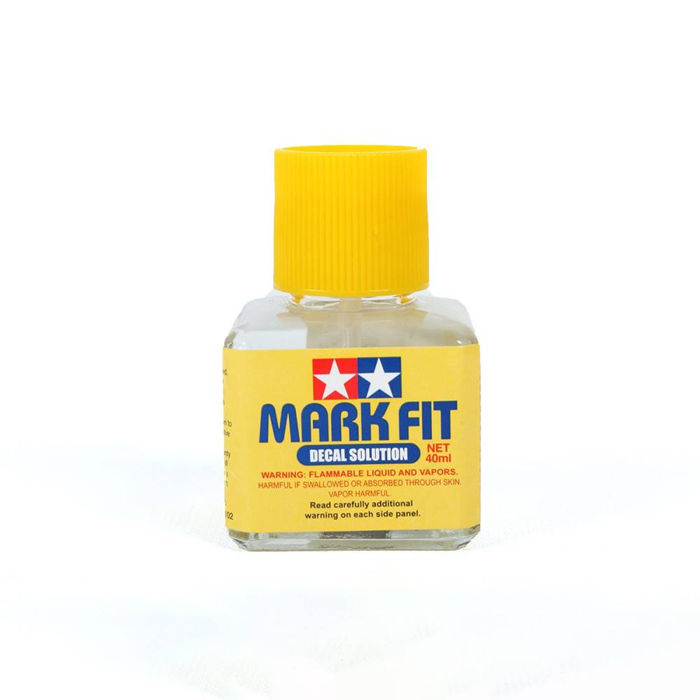 Tamiya 87102 Mark Fit Decal Solution 40ml Bottle | Bandai models Tamiya 87102 Mark Fit Decal Solution 40ml Bottle | Bandai models
