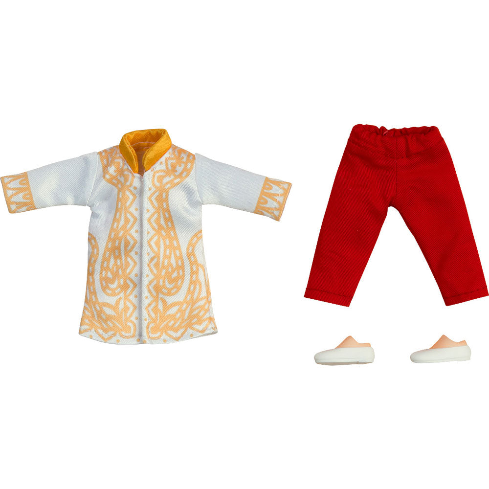 Nendoroid Doll Outfit Set: World Tour India - Boy (White) - Thumbnail, Base