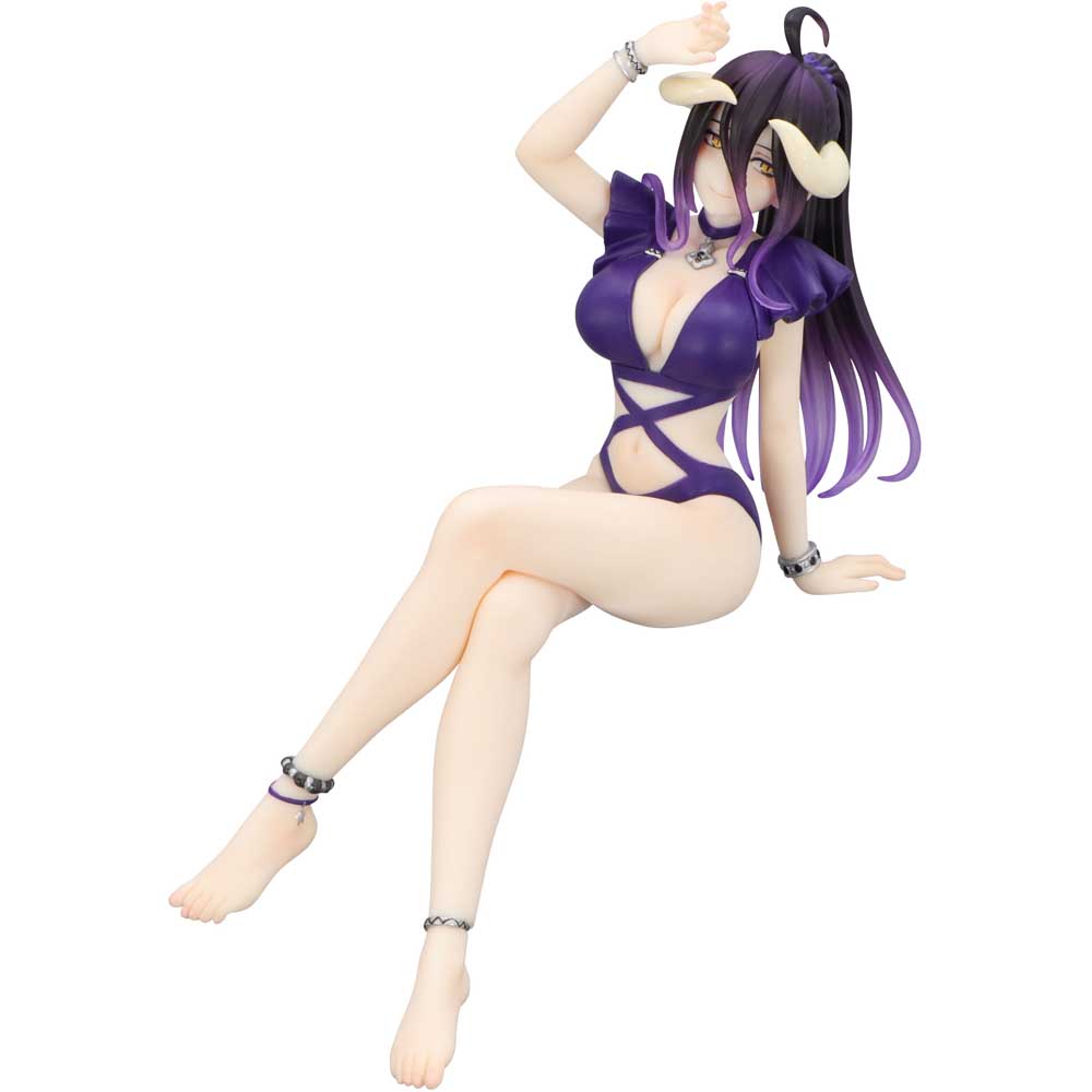 Noodle Stopper Figure: Albedo Swimsuit Dark Purple Color Ver. (Overlord)