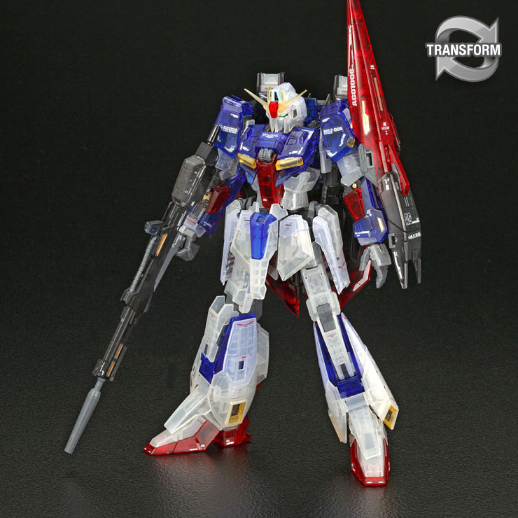 RG MSN 02 Zeong Clear Color Mobile Suit Gundam Gundam Base