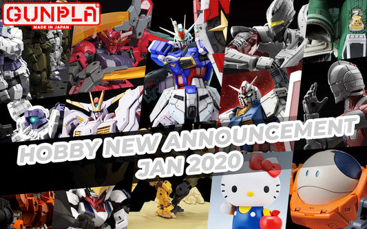 BANDAI Hobby January 2020 Announcement: April ~ May 2020 Arrivals