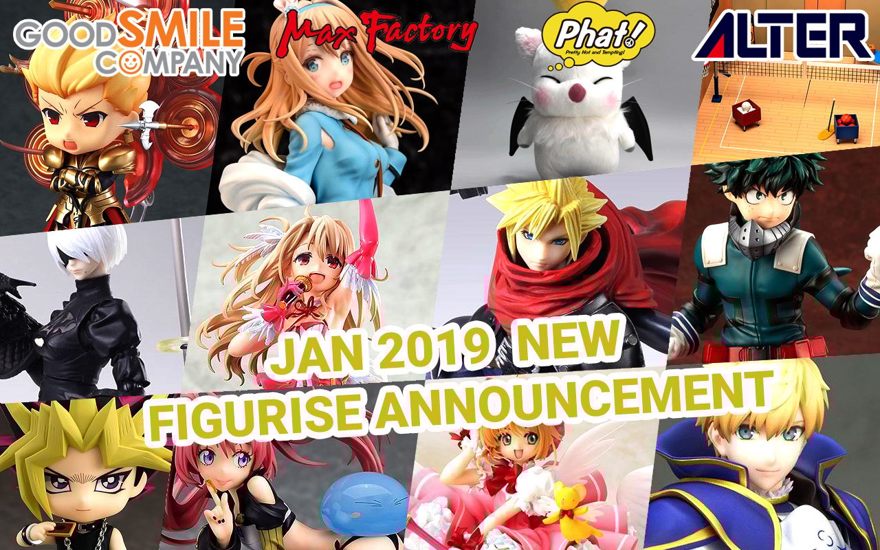 January 2019 New Figurise Announcement!!