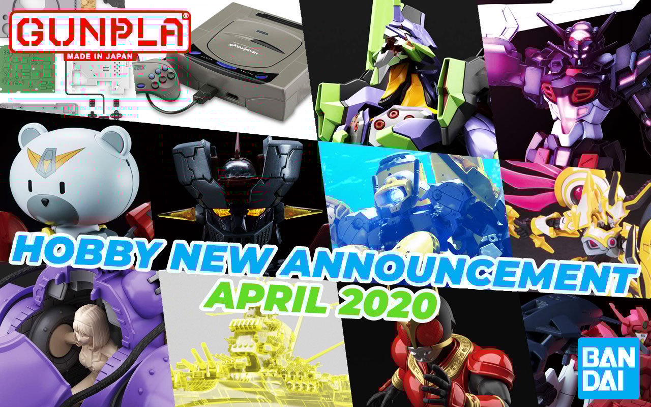 BANDAI Hobby November 2019 Announcement: April 2020 Arrivals
