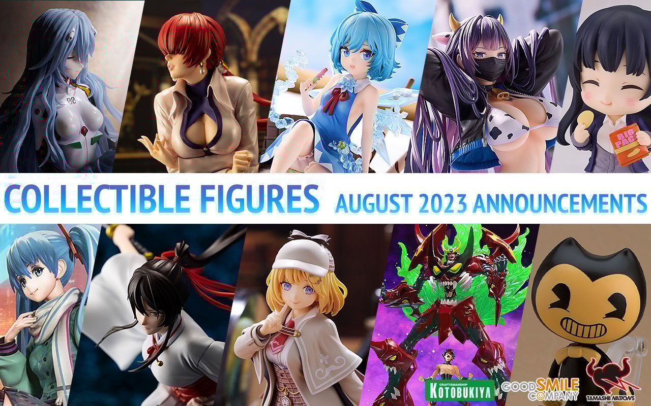 Collectible Figures August 2023 Announcements