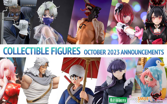 Collectible Figures October 2023 Announcements