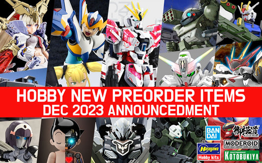 Hobby December 2023 Announcements