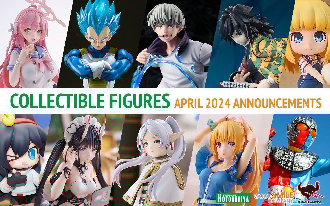 Collectible Figures April 2024 Announcements
