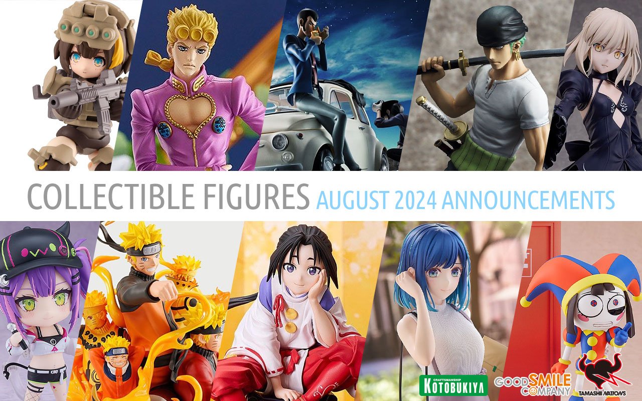 Collectible Figures August 2024 Announcements