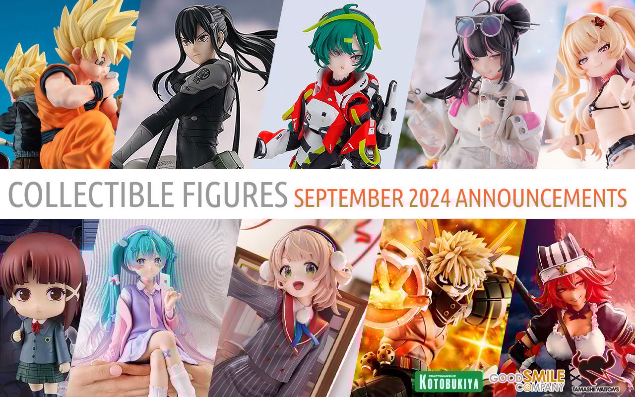 Collectible Figures September 2024 Announcements