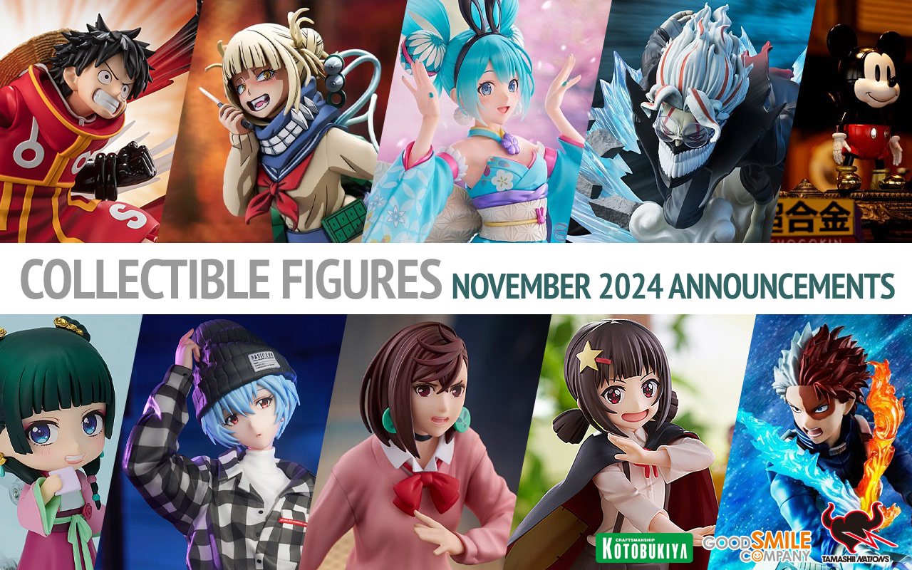 Collectible Figures November 2024 Announcements