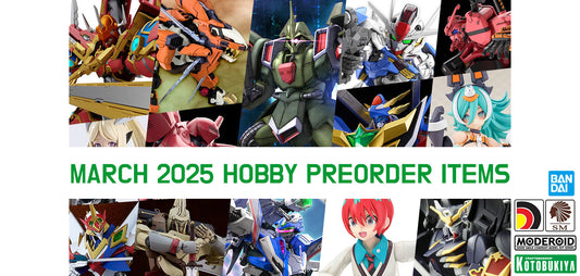 Hobby March 2025 Announcements