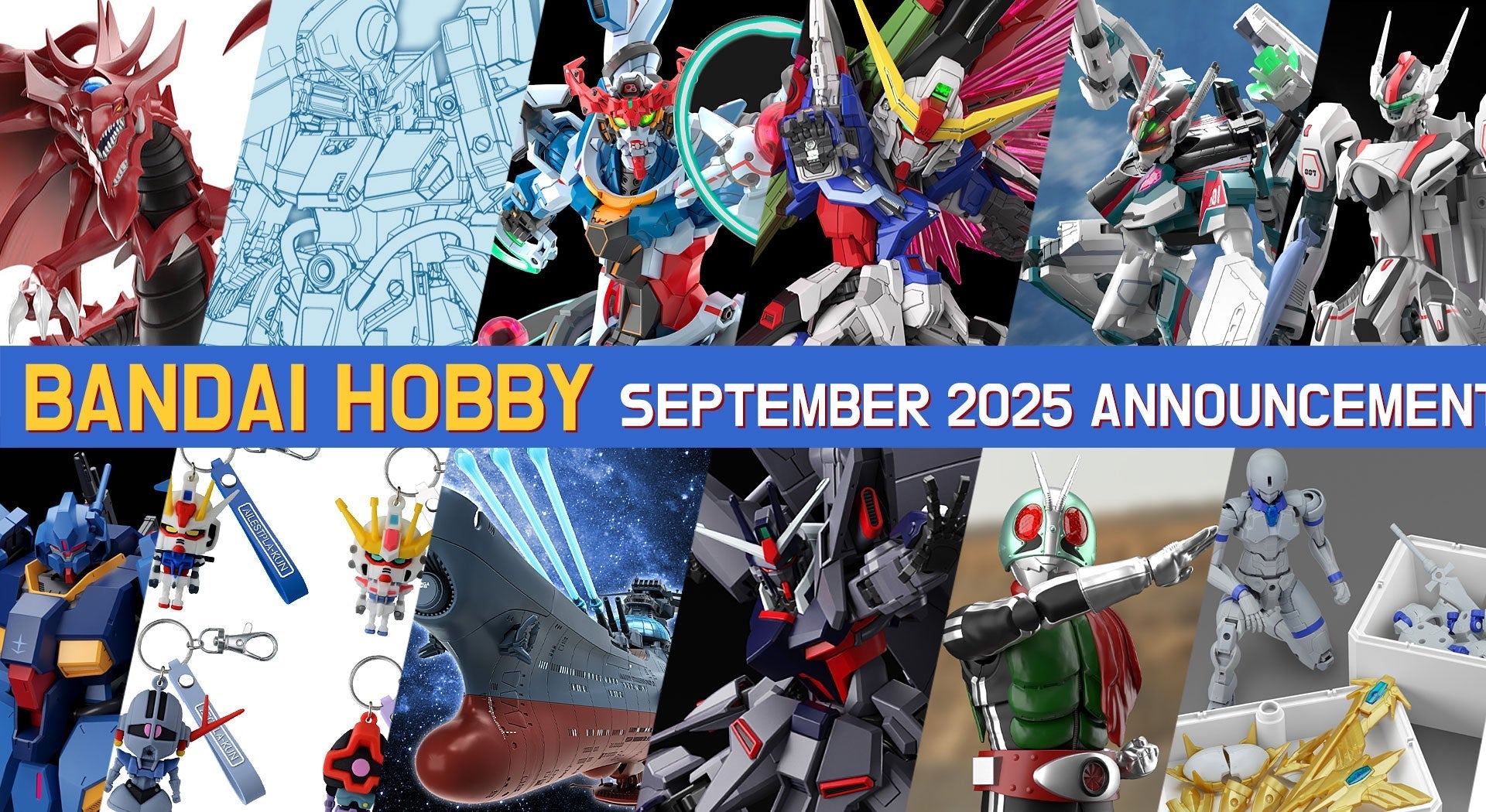 Bandai Hobby August 2025 Announcement