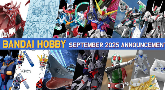 Bandai Hobby August 2025 Announcement