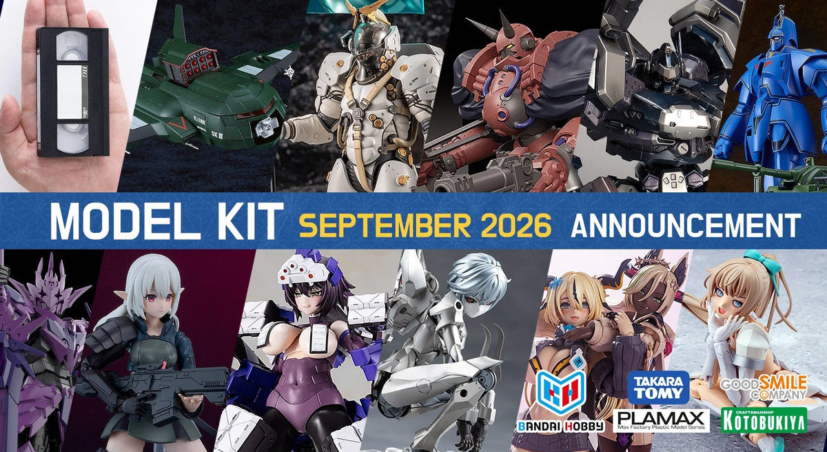 Hobby / Model Kit September 2026 Announcement