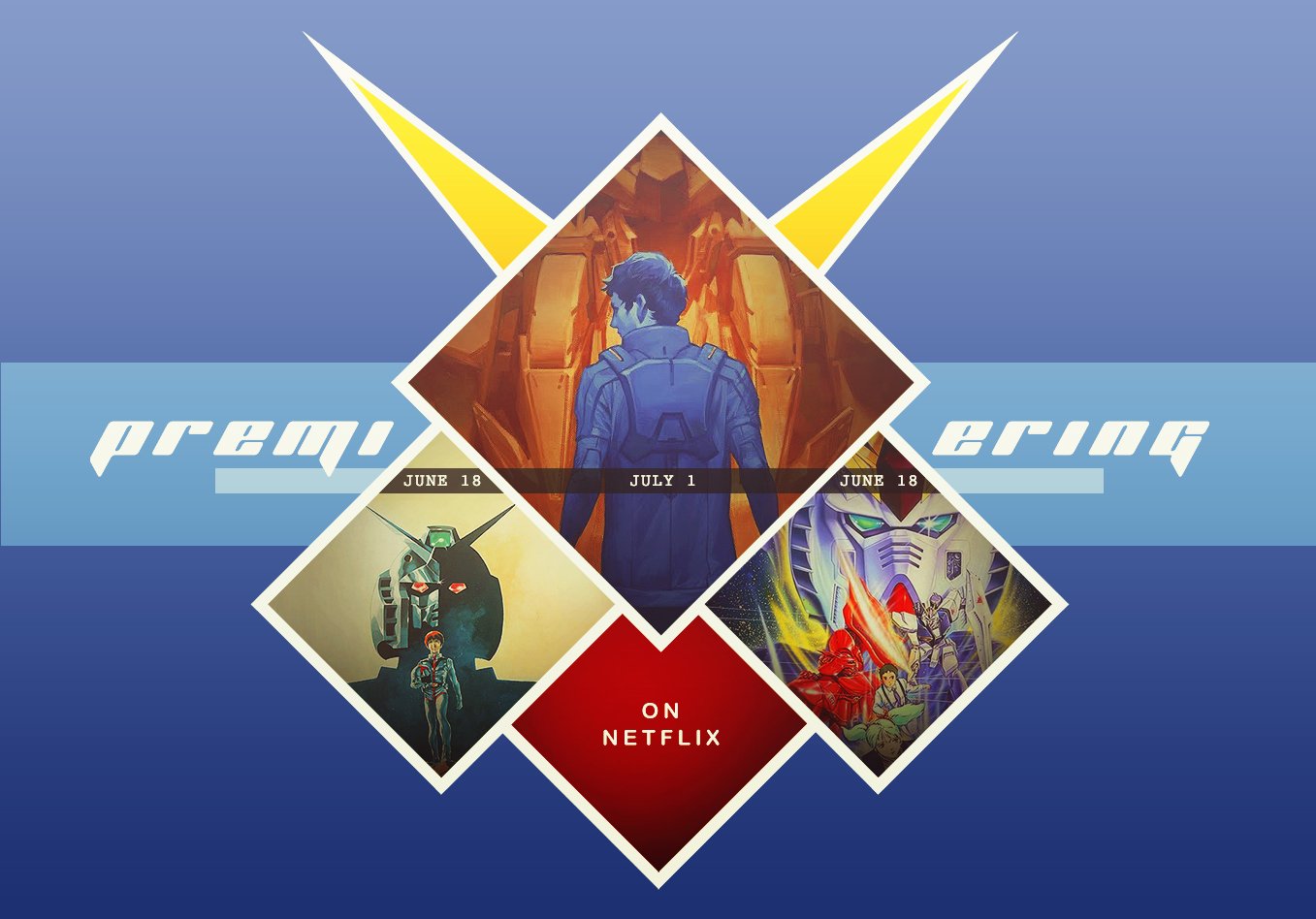 Mobile Suit Gundam Hathaway, Mobile Suit Gundam Trilogy, and Char's Counterattack all coming to Netflix this summer! [UPDATE]