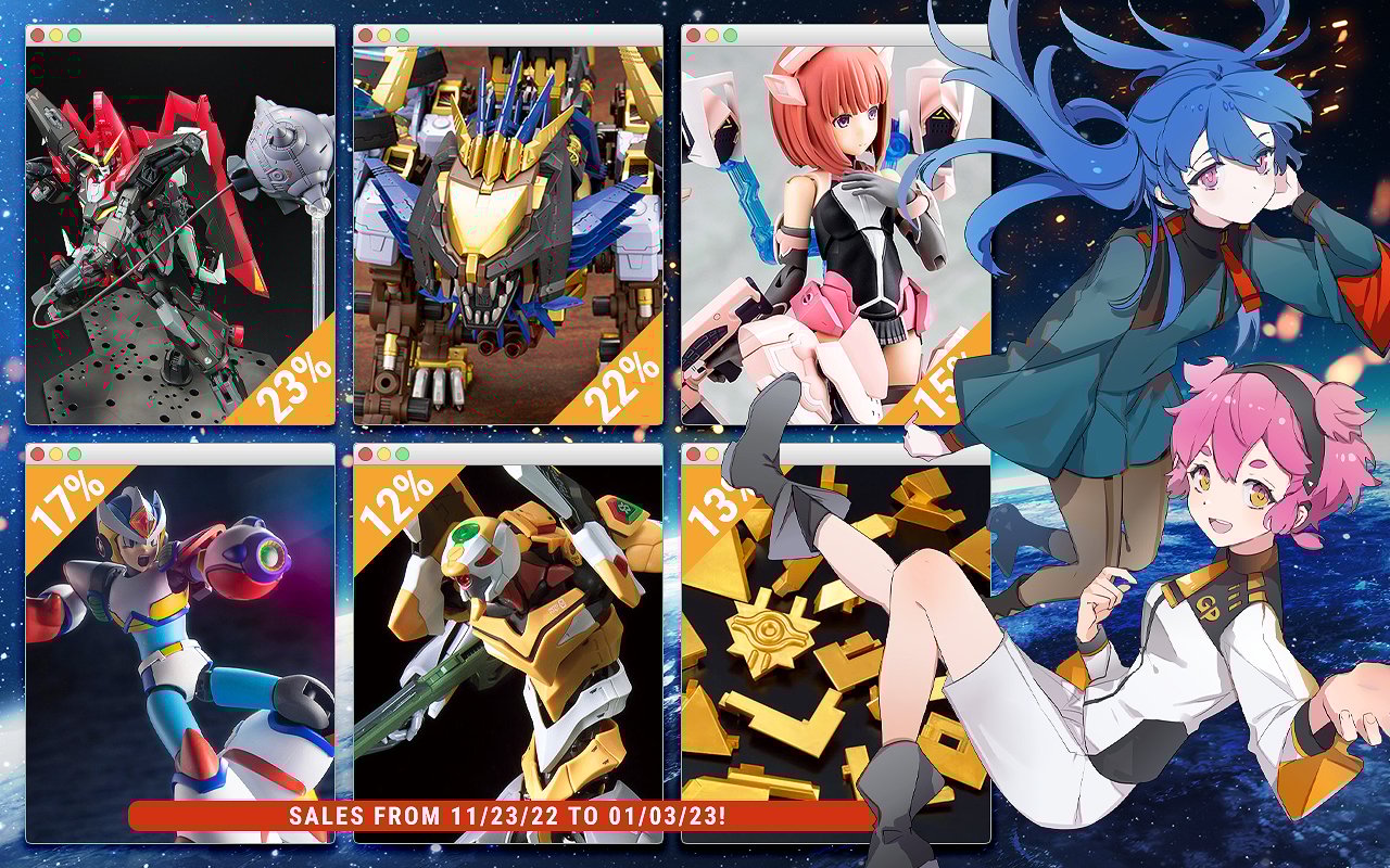 The Gundam Planet Season-Long Holiday Sales are HERE!
