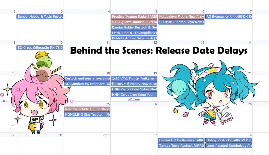 GP Behind the Scenes: Release Date Changes