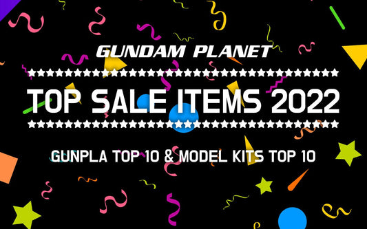 Gundam Planet Top Sellers of 2022 (Gunpla & Model Kits)
