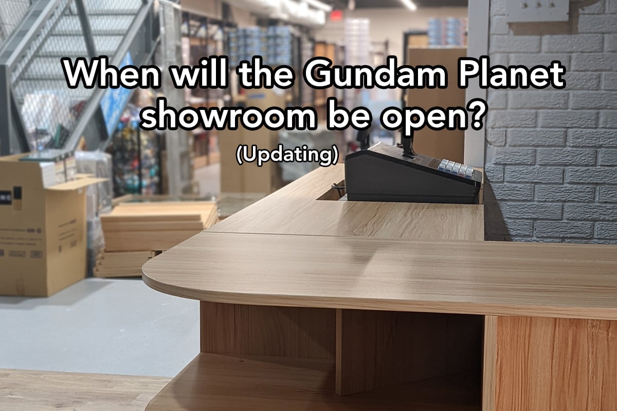 [UPDATED 8/2/2022] "When will Gundam Planet open?" An investigation: