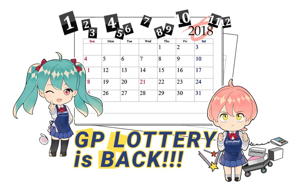 2019 GP Lottery WINNERS (January-March)