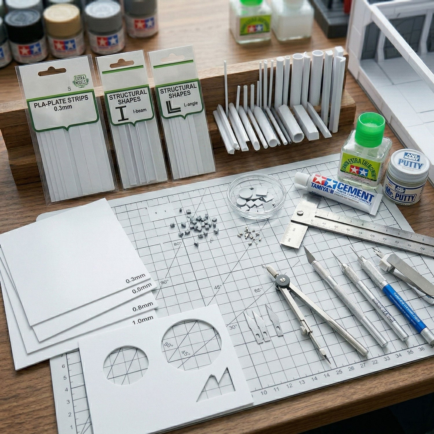 Pla‑plates & Scratch‑building