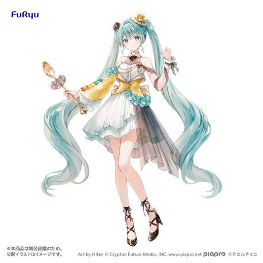Hatsune Miku x TIROL CHOCO Collaboration Figure: Coffee Nougat Another Color Ver.