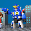 BRICKROID Da-Garn & Seiji Takasugi Set (The Brave Fighter of Legend Da-Garn) 