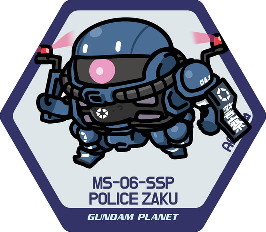 Affea Sticker 25 Police Zaku