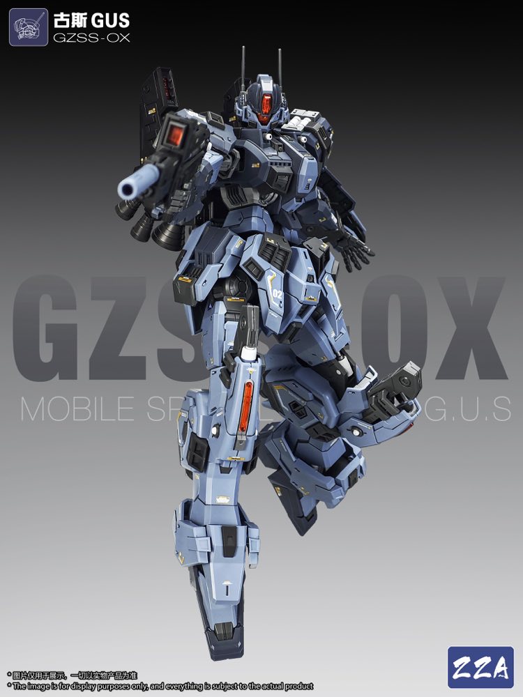 Zzza 1/100 GZSS-OX Gus Model Kit – Gundam Planet