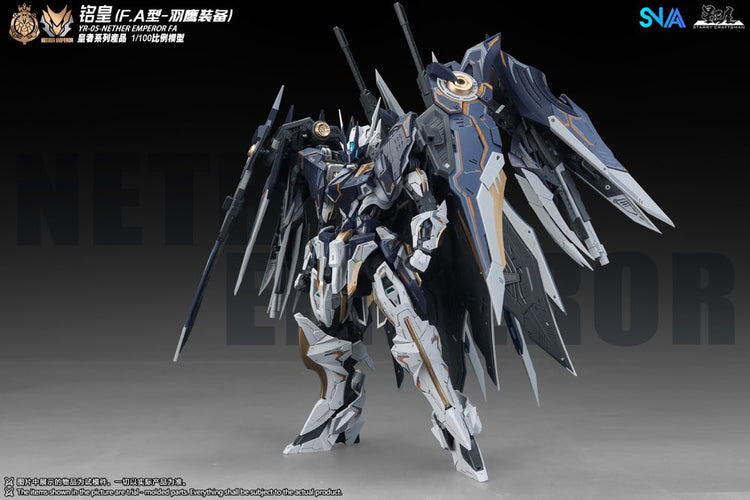 1/100 YR-05 Nether Emperor F.A. Model Kit - Box image