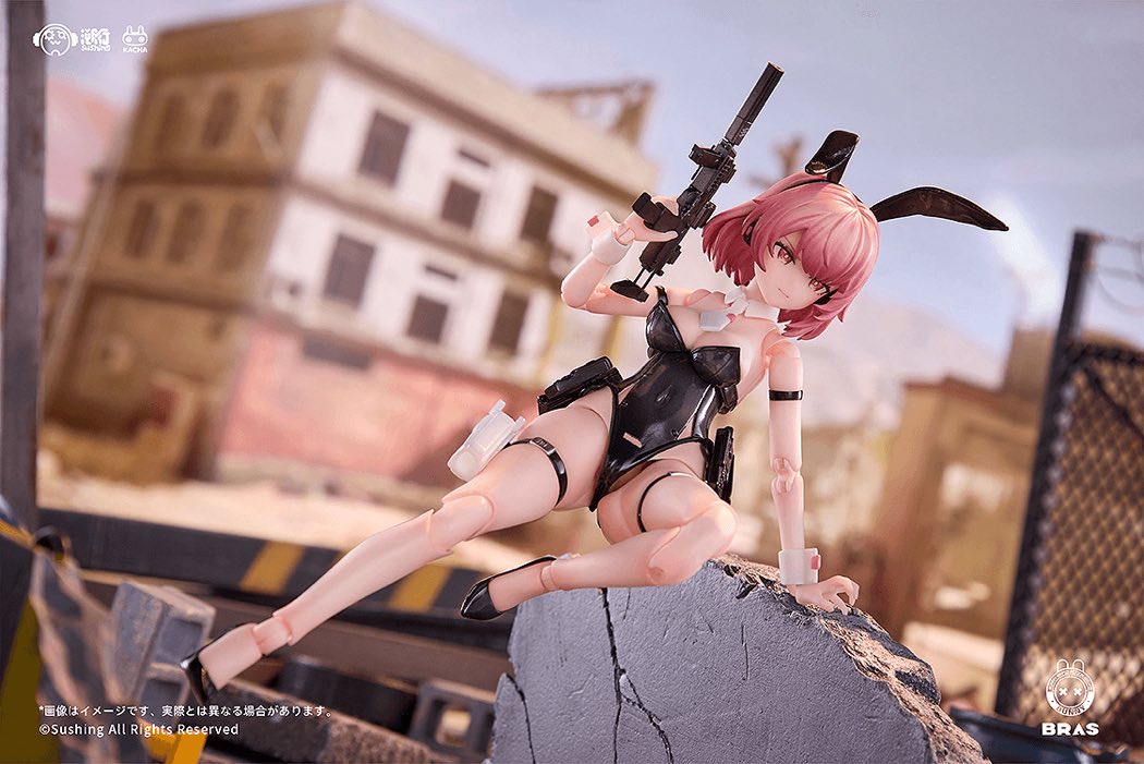 1/12 Commando Belka Articulated Figure (Bunny Rapid Action Squad)