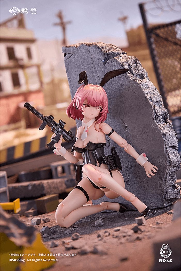 1/12 Commando Belka Articulated Figure (Bunny Rapid Action Squad)
