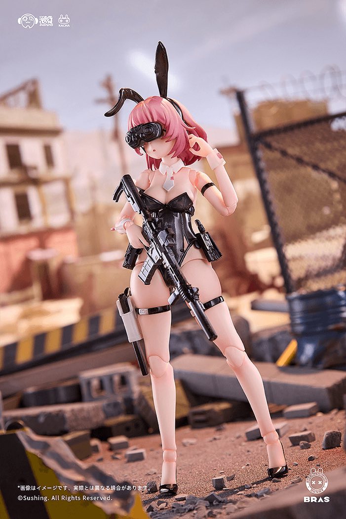1/12 Commando Belka Articulated Figure (Bunny Rapid Action Squad)