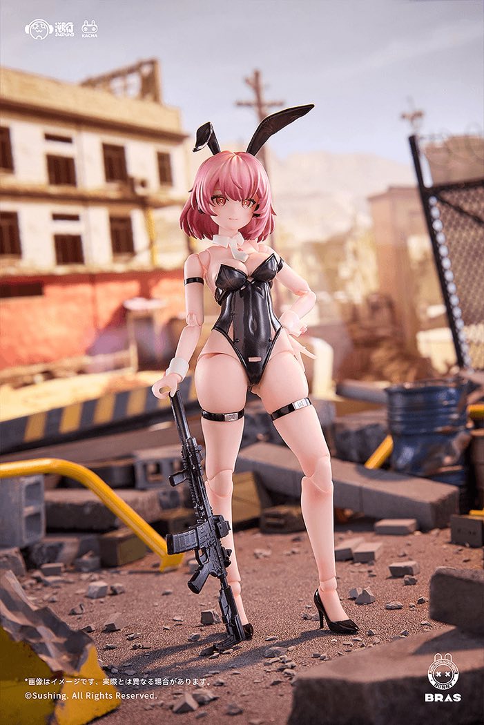 1/12 Commando Belka Articulated Figure (Bunny Rapid Action Squad)