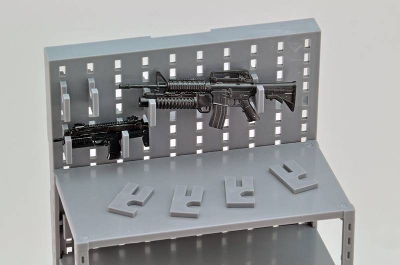 Ho Scale Gun Racks 1/12 Little Armory (LD018) Gun Rack D – Gundam Planet