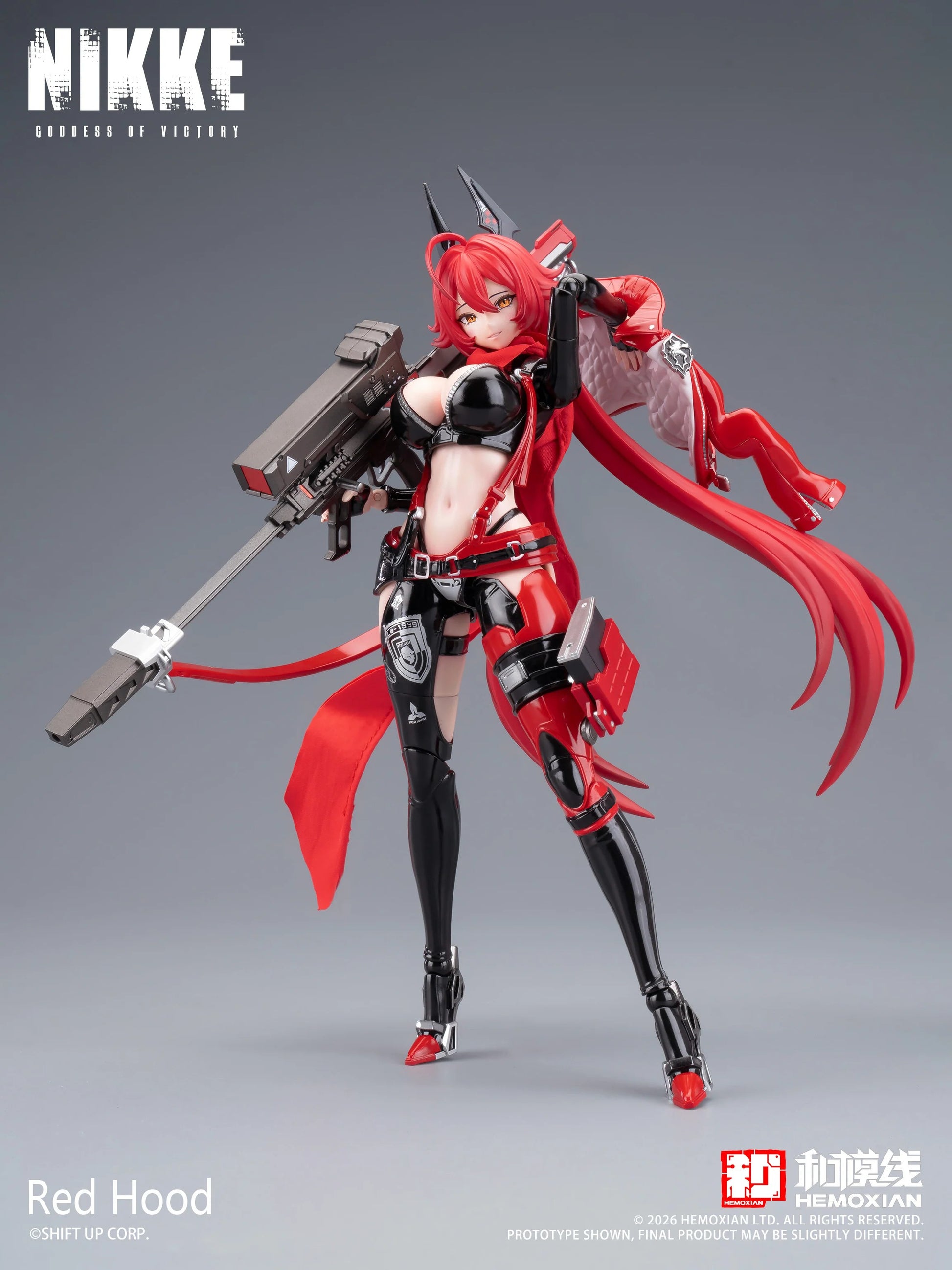 1/12 Red Hood Model Kit by Hemoxian (Goddess of Victory: NIKKE)
