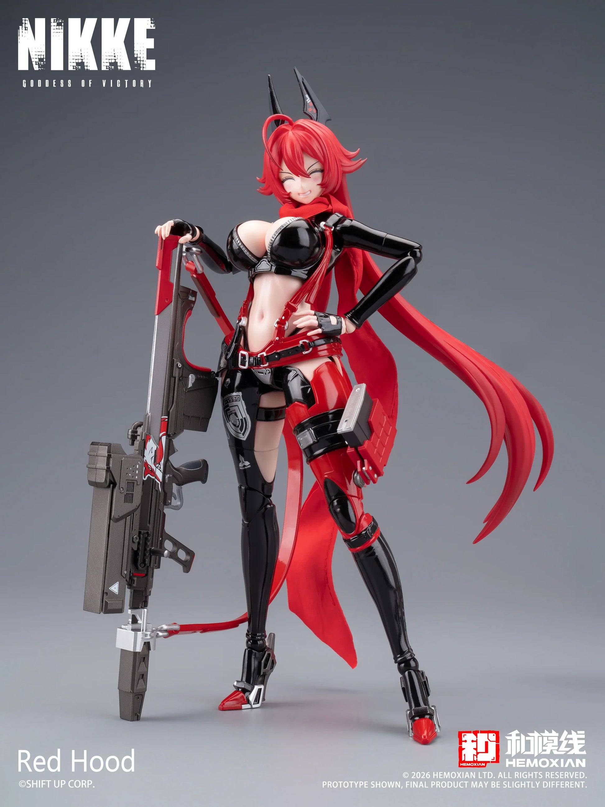 1/12 Red Hood Model Kit by Hemoxian (Goddess of Victory: NIKKE)