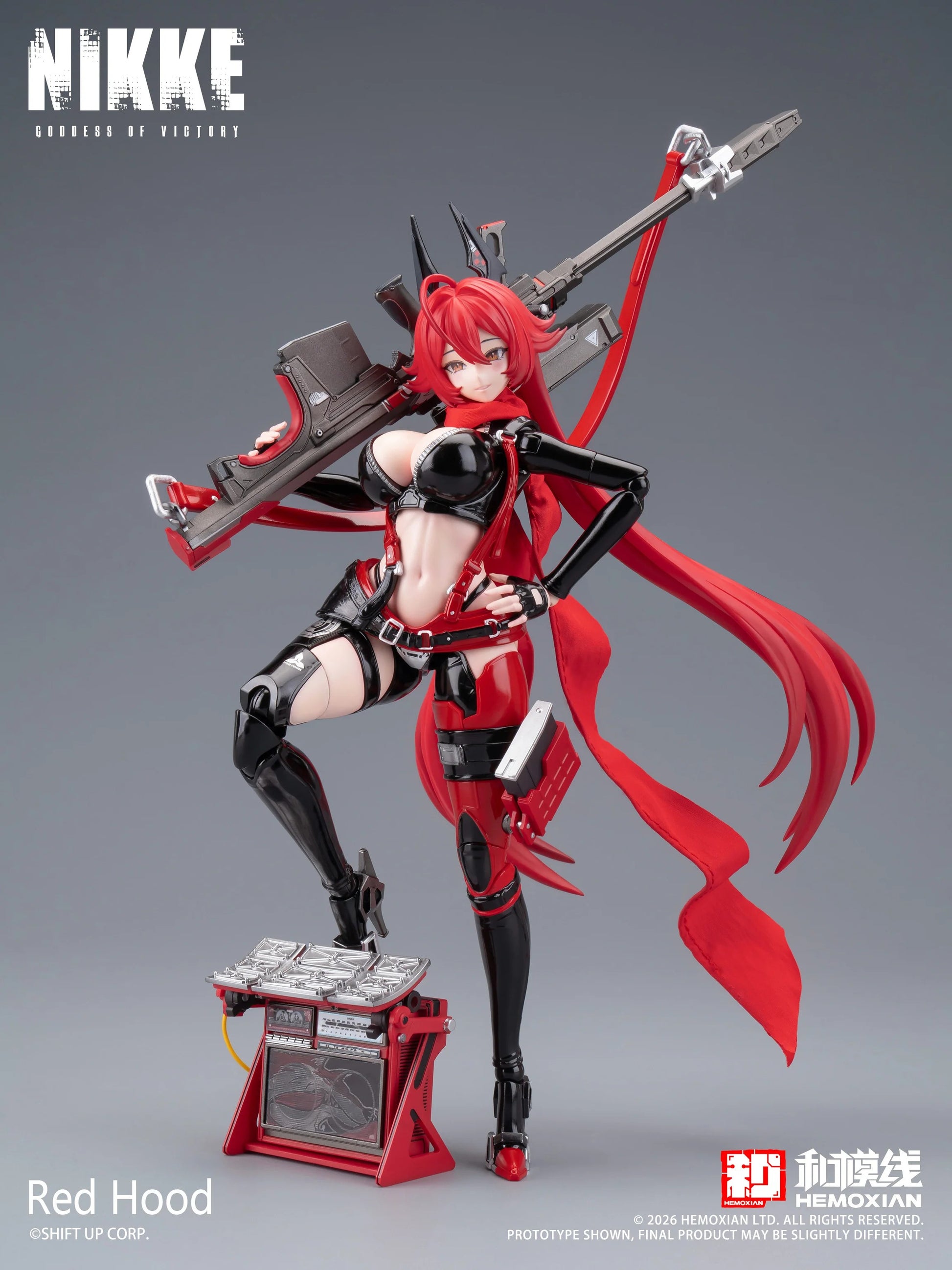 1/12 Red Hood Model Kit by Hemoxian (Goddess of Victory: NIKKE)