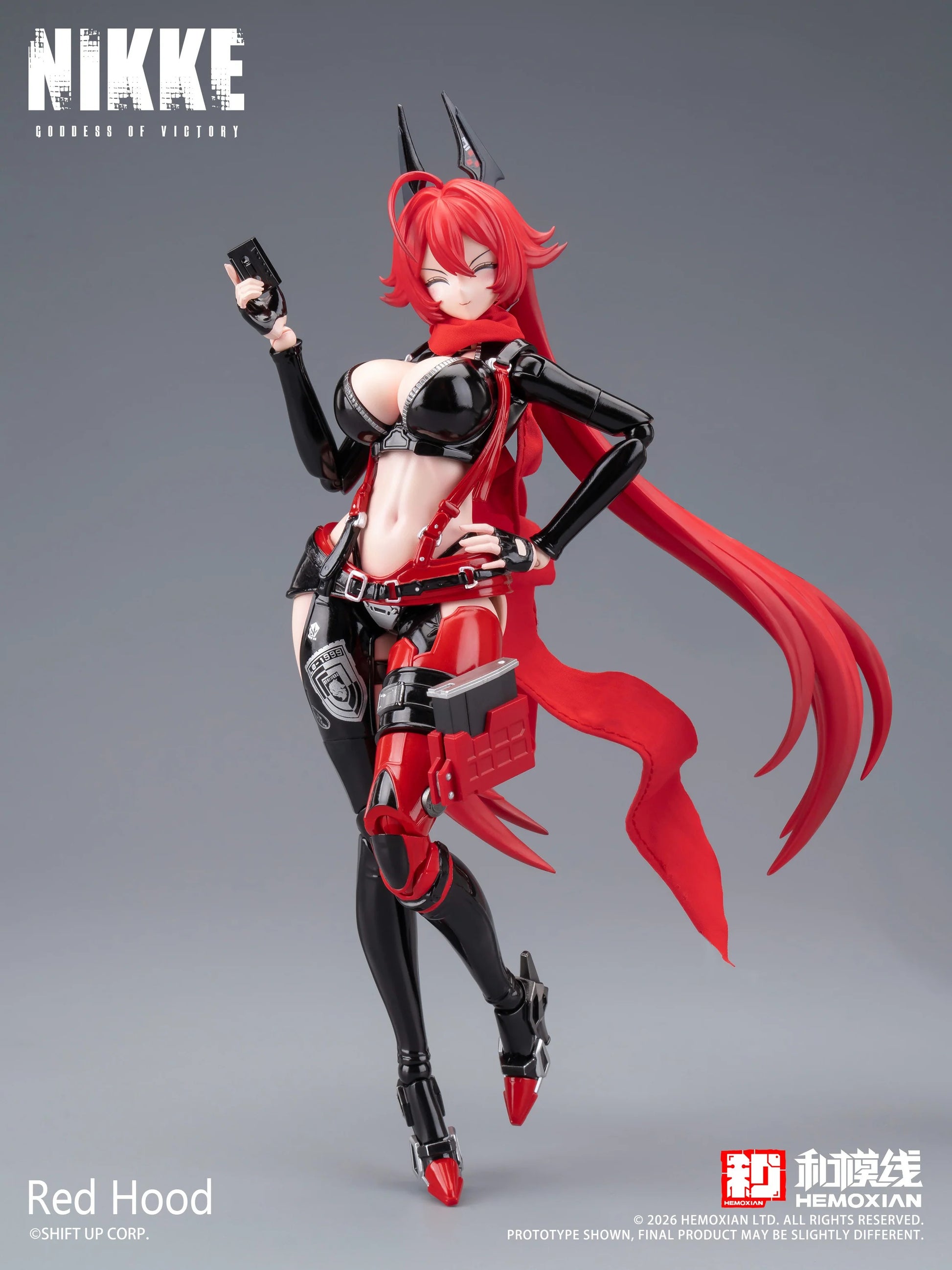 1/12 Red Hood Model Kit by Hemoxian (Goddess of Victory: NIKKE)