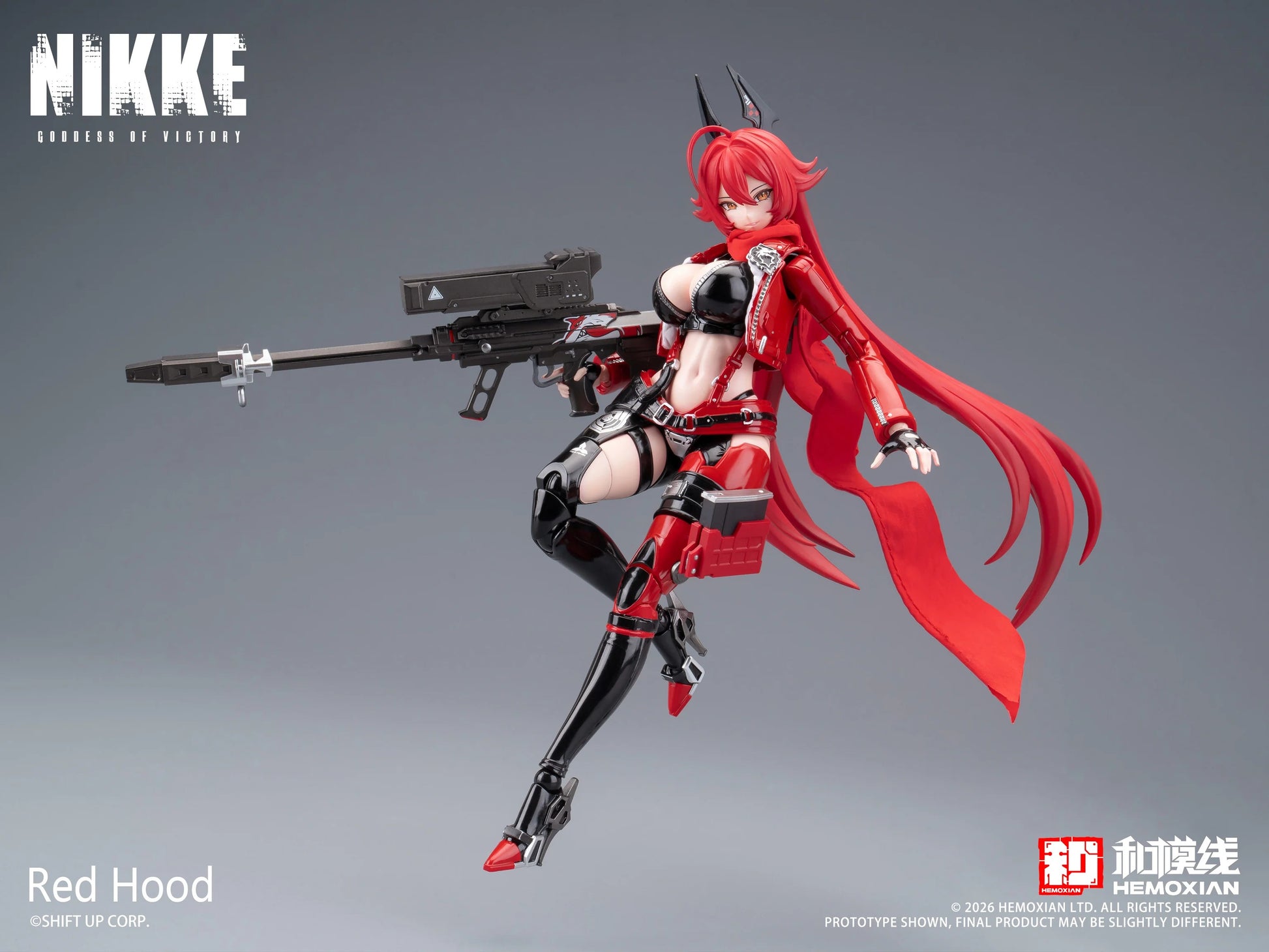 1/12 Red Hood Model Kit by Hemoxian (Goddess of Victory: NIKKE)