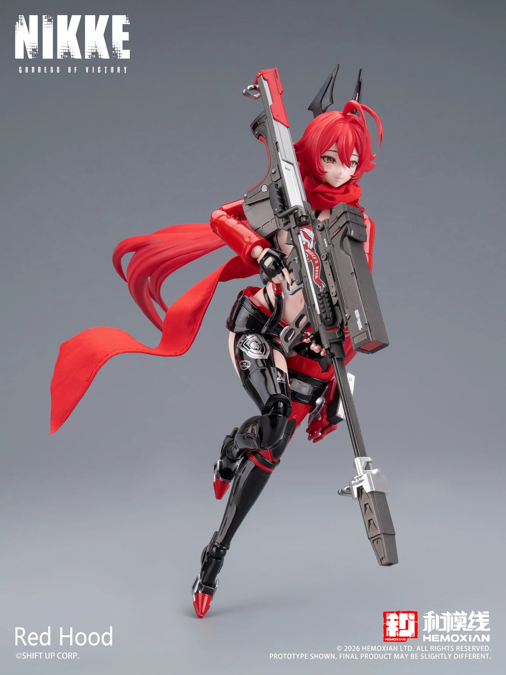 1/12 Red Hood Model Kit by Hemoxian (Goddess of Victory: NIKKE)
