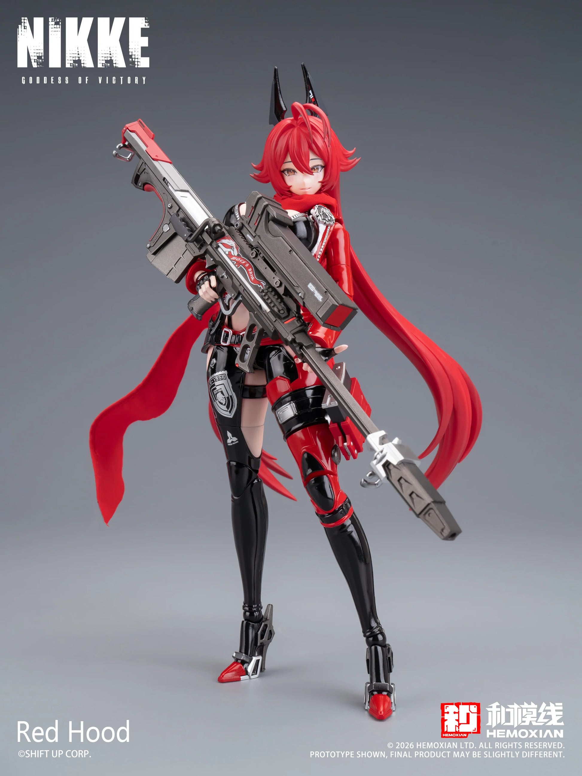 1/12 Red Hood Model Kit by Hemoxian (Goddess of Victory: NIKKE)