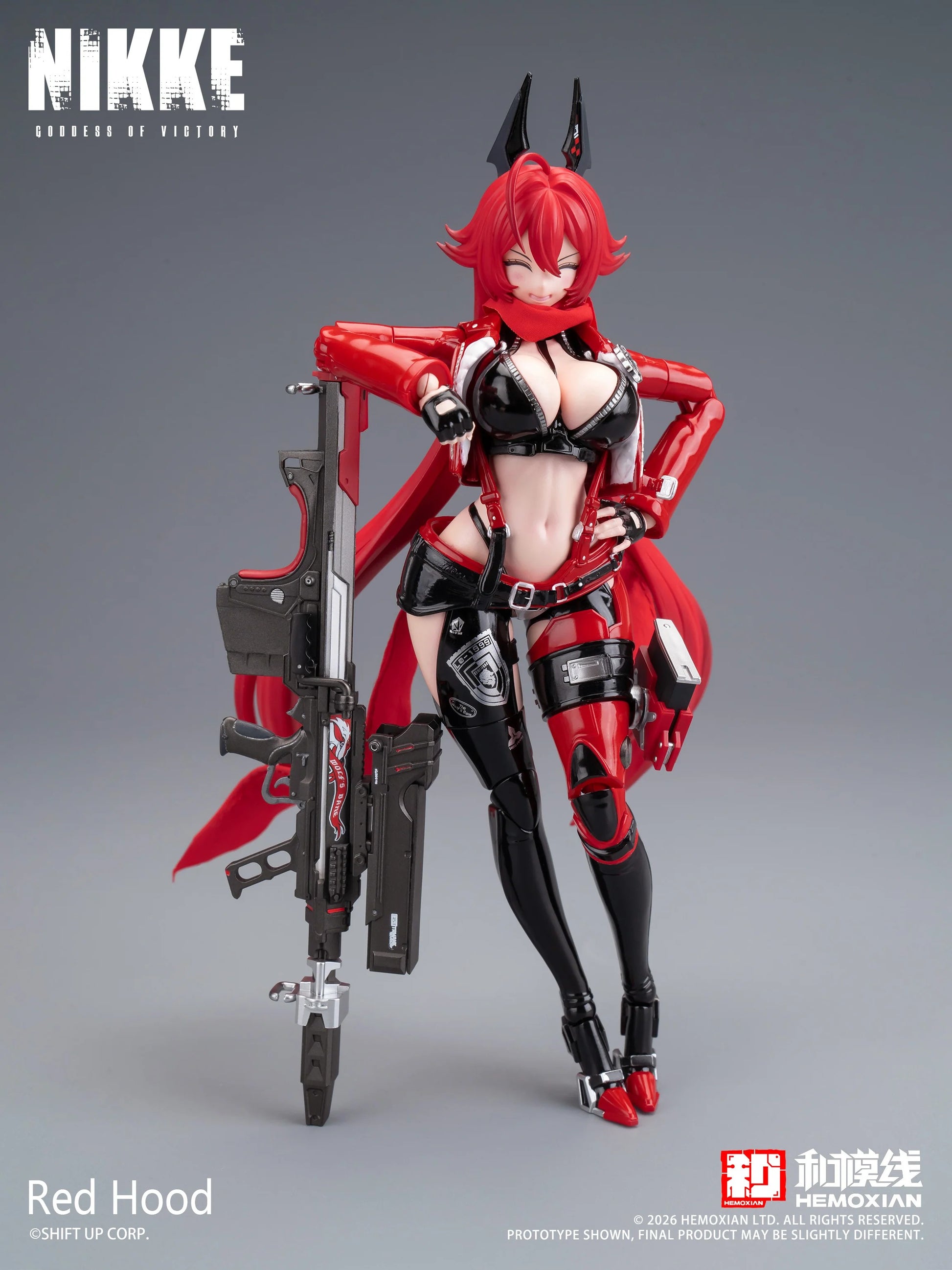 1/12 Red Hood Model Kit by Hemoxian (Goddess of Victory: NIKKE)