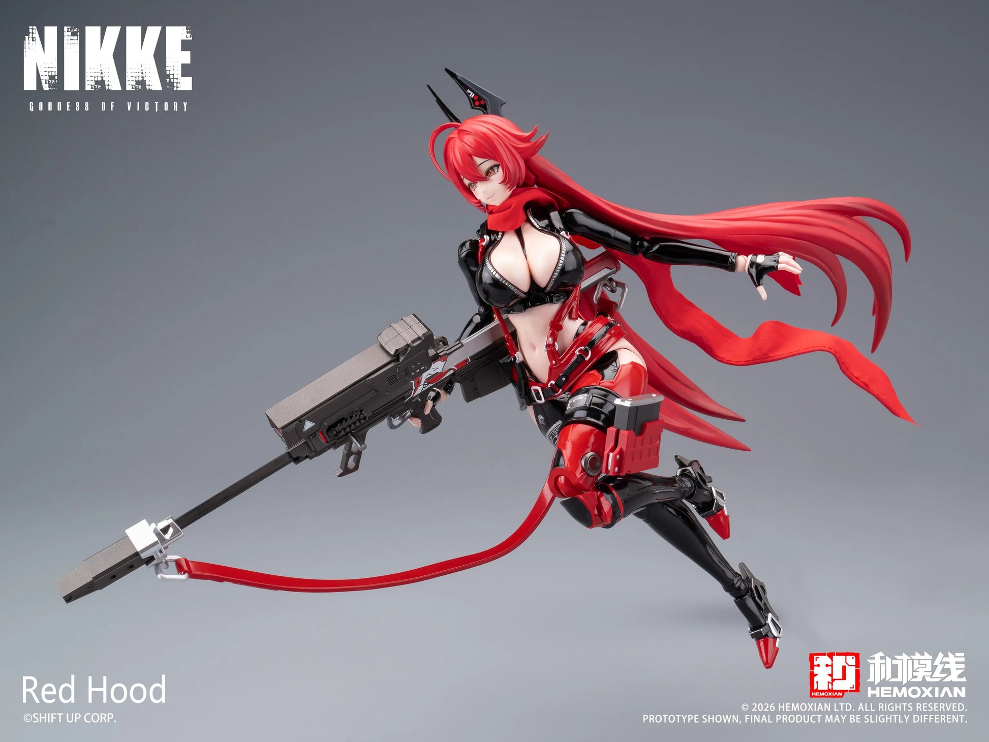 1/12 Red Hood Model Kit by Hemoxian (Goddess of Victory: NIKKE)