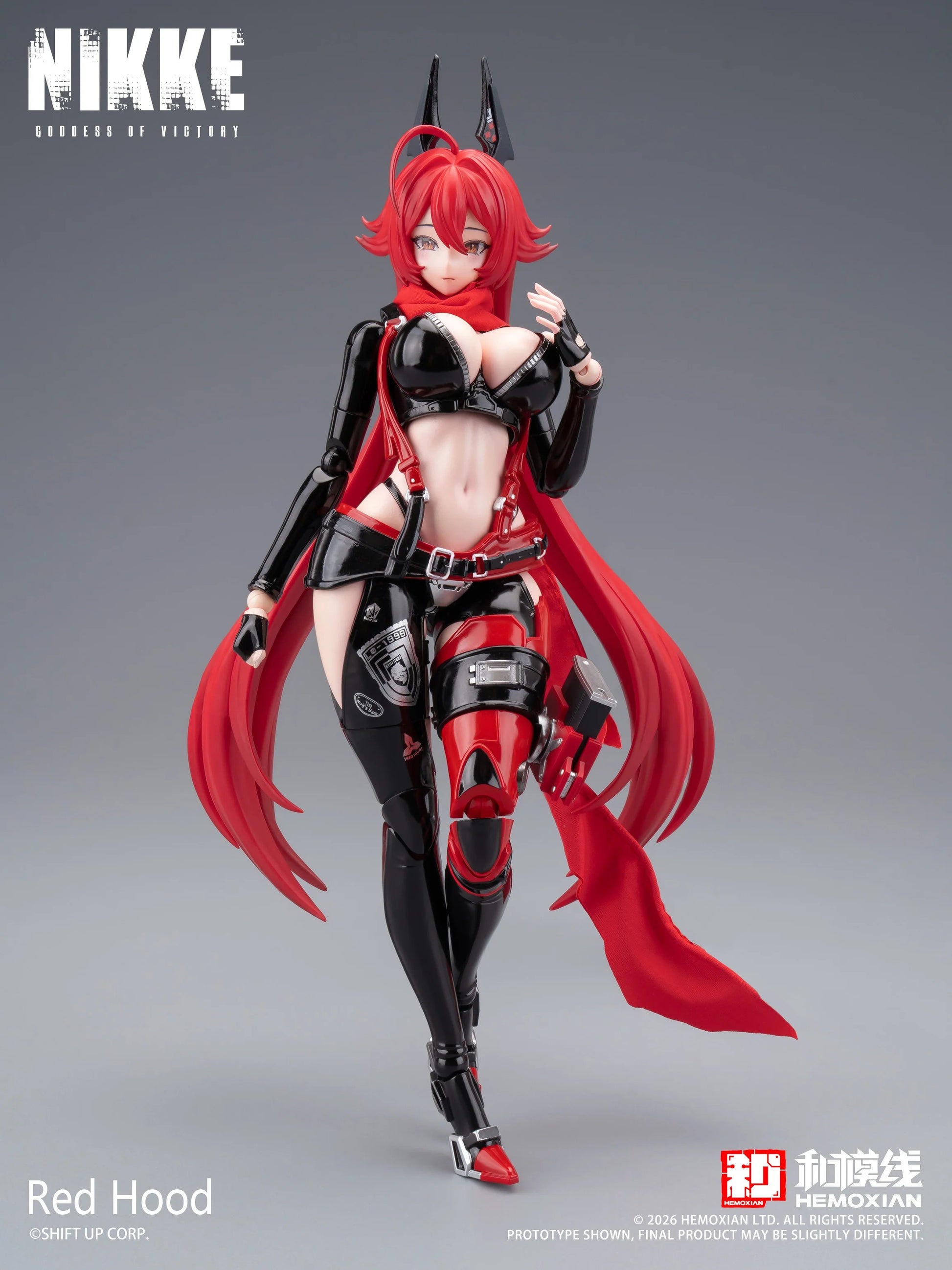 1/12 Red Hood Model Kit by Hemoxian (Goddess of Victory: NIKKE)